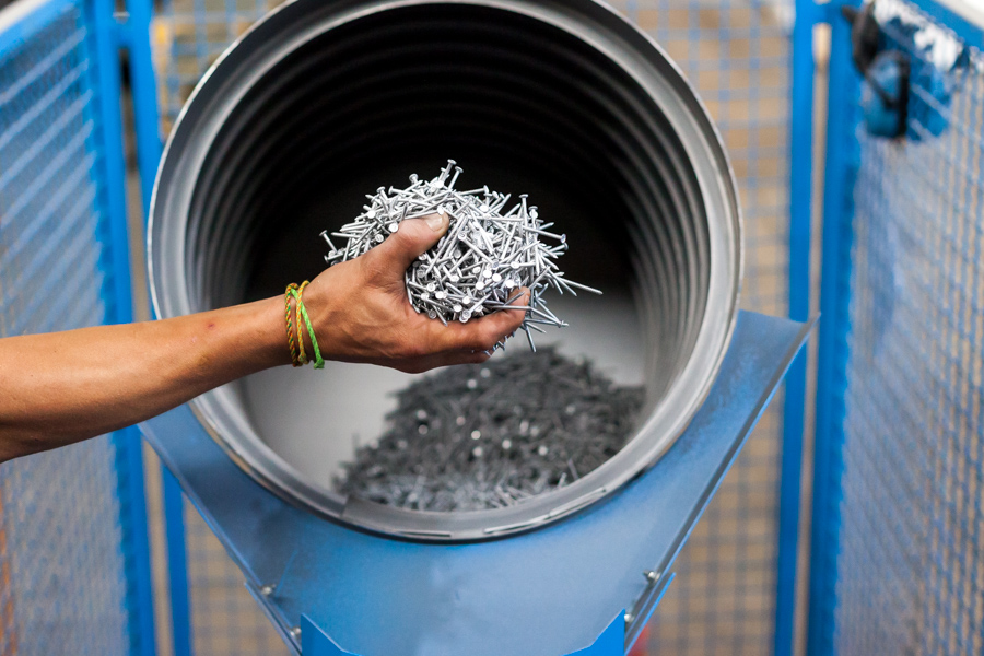 Nagelmaschine, Produktion, R3 Massivholzbau GmbH