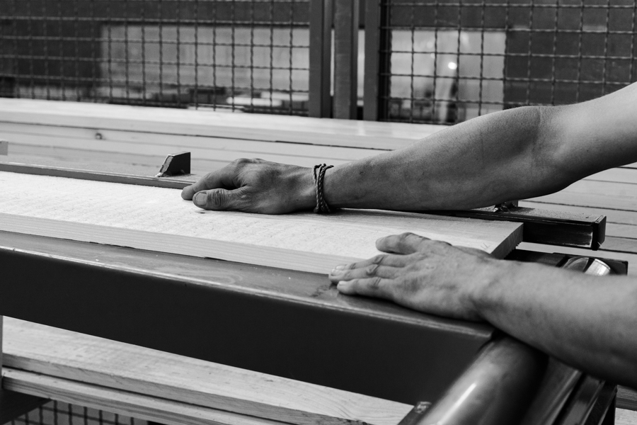 Holzbearbeitung, Holzproduktion, Hundegger